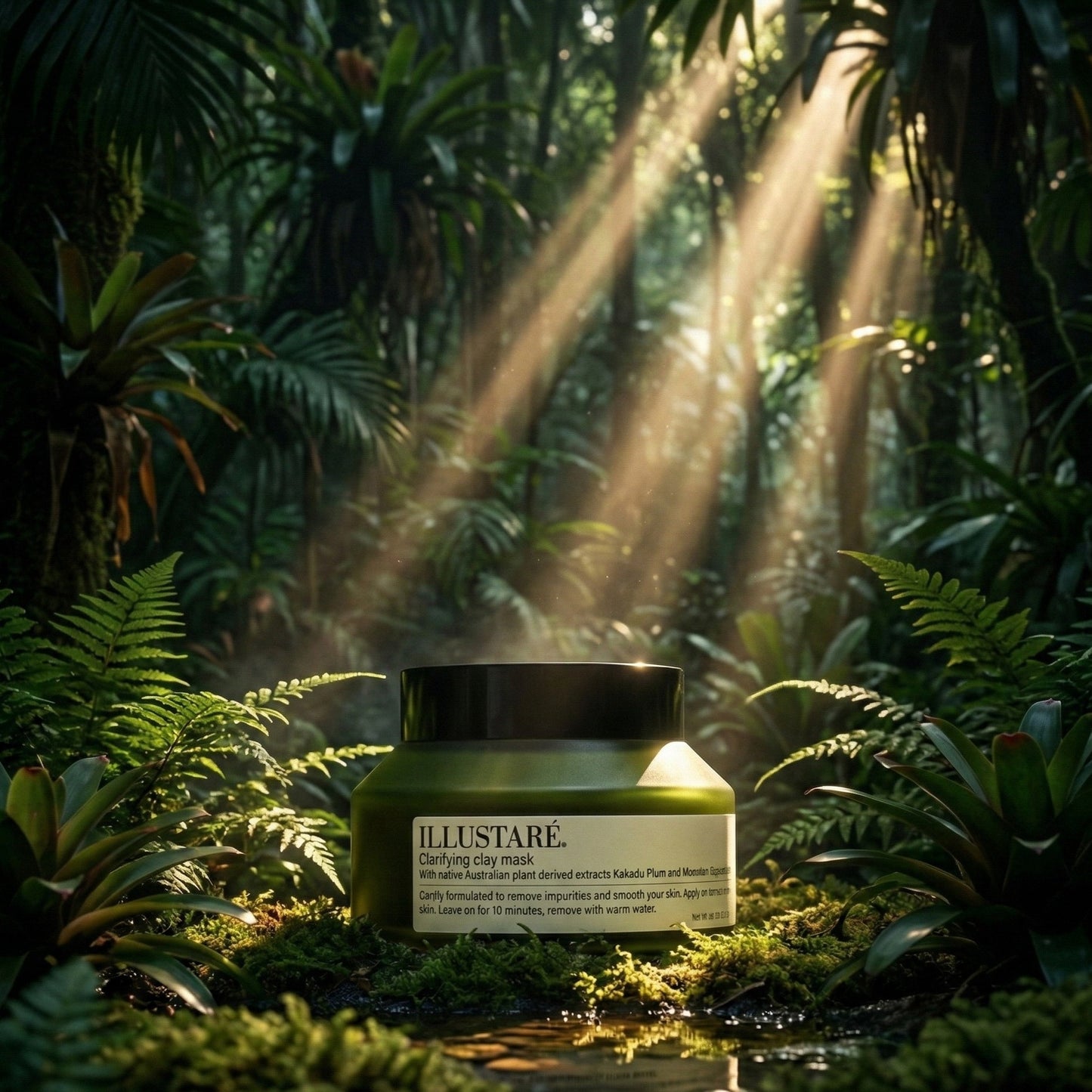 Clarifying clay mask