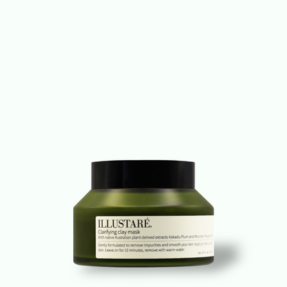Clarifying clay mask