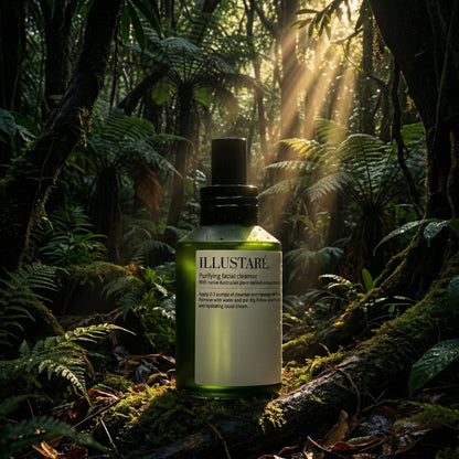Purifying facial cleanser